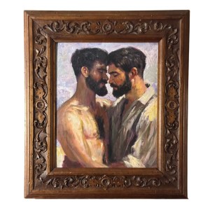 ANONIMO, Two male figures
