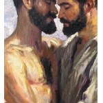 ANONIMO, Two male figures