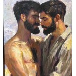 ANONIMO, Two male figures
