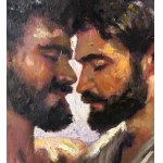 ANONIMO, Two male figures