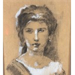 ACHILLE VIANELLI, Portrét ženy - Vianelli
