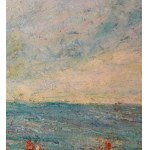ANONIMO, Seascape with figures