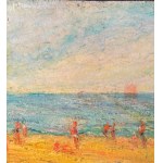 ANONIMO, Seascape with figures