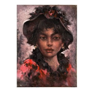 SCUOLA FRANCESE, Portrait of a young woman