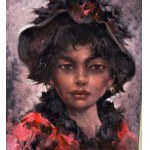 SCUOLA FRANCESE, Portrait of a young woman
