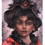 SCUOLA FRANCESE, Portrait of a young woman