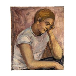 ANONIMO, Portrait of a thoughtful young person