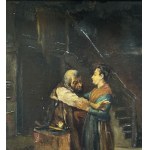 ANONIMO, Figures in an interior