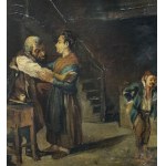 ANONIMO, Figures in an interior