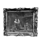 ANONIMO, Figures in an interior