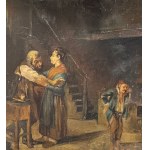 ANONIMO, Figures in an interior