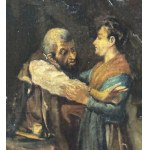 ANONIMO, Figures in an interior