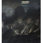 ANONIMO, Figures at a table with a candle