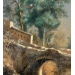 UNIDENTIFIED SIGNATURE, Landscape with a bridge