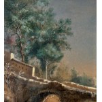 UNIDENTIFIED SIGNATURE, Landscape with a bridge
