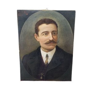 UNBEZEICHNETE UNTERSCHRIFT, Porträt von Eugenio Buccini