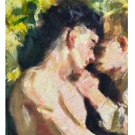 ANONIMO, Two male figures