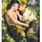 ANONIMO, Two male figures