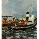 A.Cuomo, Seascape glimpse in Castellammare - A.Cuomo