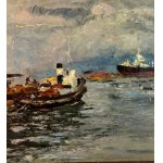 A.Cuomo, Seascape glimpse in Castellammare - A.Cuomo
