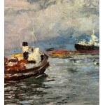 A.Cuomo, Seascape glimpse in Castellammare - A.Cuomo