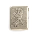 unknown Moscow, Cigarette case with Hercules