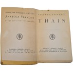 FRANCE Anatol - THAIS J. Mortkowicz Publishing House, 1931