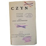 LEMAŃSKI Jan – CZYN. Básne, satiry, piesne, Krakov 1911