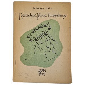 HAHN WIKTOR - *Balladyna* di Juliusz Słowacki, Lublino 1947