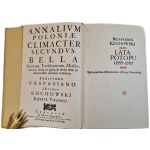 KOCHOWSKI, Wespazjan—THE YEARS OF THE DELUGE, 1655–1657, published in 1966 [first edition]