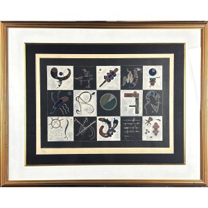 Wassily Kandinsky (1866 - 1944 Neuilly-sur-Seine), Quinze (Quindici), 1938/1957