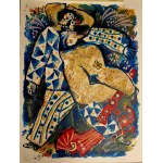 Theo TOBIASSE (1927-2012) Colombine i Pantalone