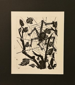 Pablo Picasso (1881-1973), Autruche (Struś) z cyklu 31 rycin do tekstów Buffona, 1970