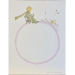 Antoine de Saint-Exupéry (1900 - 1944) „Mały Książę ogląda zachód Słońca ” z cyklu Mały Książę, 2023 (1943)