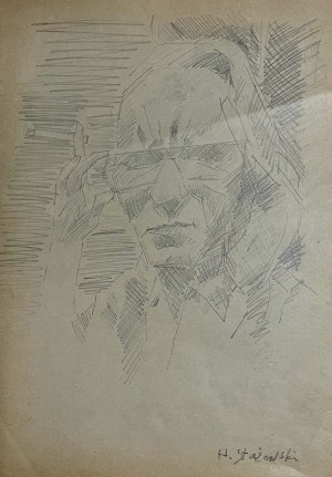 Henryk Stażewski (1894-1988), Portet mężczyzny