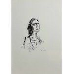 Zygmunt Menkes (1896-1986), Portet szkic