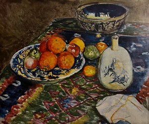 Leon Wyczółkowski (1852-1936), Martwa natura z pomarańczami, grafika