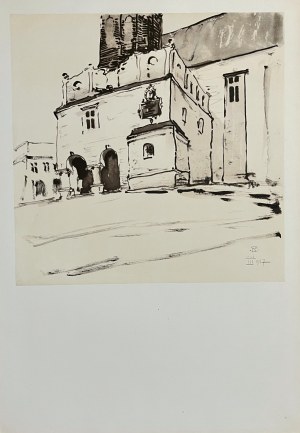 Stanisław Noakowski (1867-1928), Fragment architektury z XVI w, reprodukcja