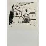 Stanisław Noakowski (1867-1928), Fragment kościoła, reprodukcja