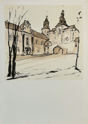 Stanisław Noakowski (1867-1928), Zespół architektury barokowej, reprodukcja