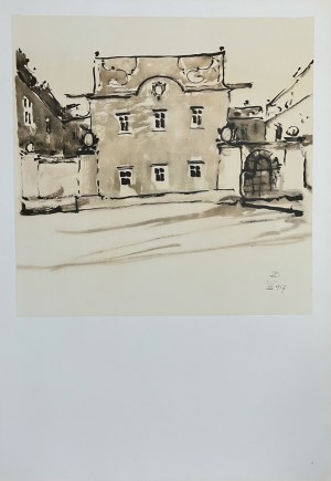 Stanisław Noakowski (1867-1928), Fragment architektury z XVI w, reprodukcja