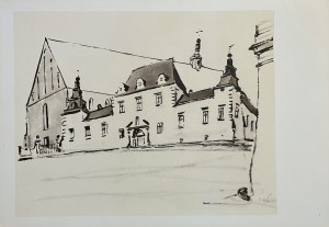 Stanisław Noakowski (1867-1928), Pałac barokowy z przełomu XVI-XVII w, reprodukcja