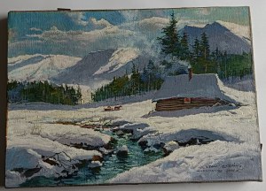LESZEK STAŃKO, ZAKOPANE, OLEJ PŁÓTNO, 2001