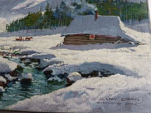 LESZEK STAŃKO, ZAKOPANE, OLEJ PŁÓTNO, 2001