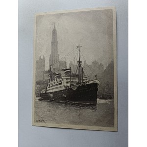 SHIP HAMBURG AMERICA LINES