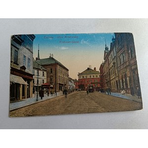 TARNÓW ULICA KRAKOWSKA STEMPEL ZNACZEK 1918 R