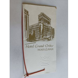 MENU AUTOMAKERS BALL 1974, WARSAW GRAND HOTEL ORBIS