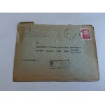 PRL ENVELOPE KRAKOW NOWA HUTA 1951. STAMP