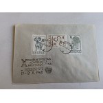 ENVELOPE PRL X NATIONAL ARCHAEOLOGICAL CONFERENCE IN RZESZOW 1968. STAMP