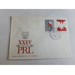 PRL ENVELOPE XXXV ANNIVERSARY OF PRL 1979. STAMP